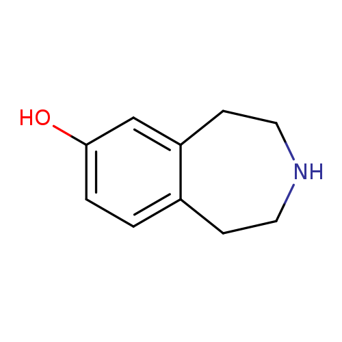 Oc1ccc2c(c1)CCNCC2