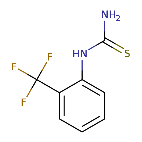 NC(=S)Nc1ccccc1C(F)(F)F