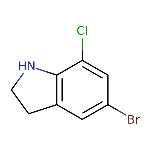 Brc1cc(Cl)c2c(c1)CCN2