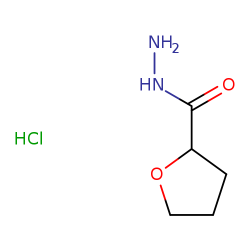 NNC(=O)C1CCCO1.Cl
