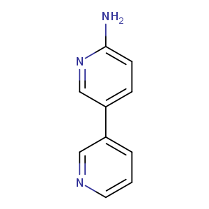 Nc1ccc(cn1)c1cccnc1