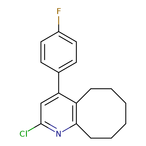 Clc1nc2CCCCCCc2c(c1)c1ccc(cc1)F