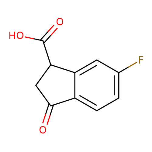 OC(=O)C1CC(=O)c2c1cc(F)cc2