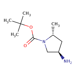 C[C@@H]1C[C@H](CN1C(=O)OC(C)(C)C)N