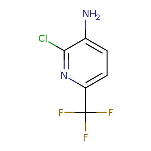 Nc1ccc(nc1Cl)C(F)(F)F