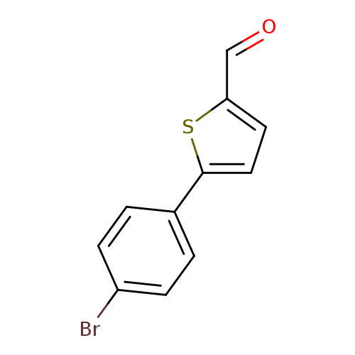 O=Cc1ccc(s1)c1ccc(cc1)Br