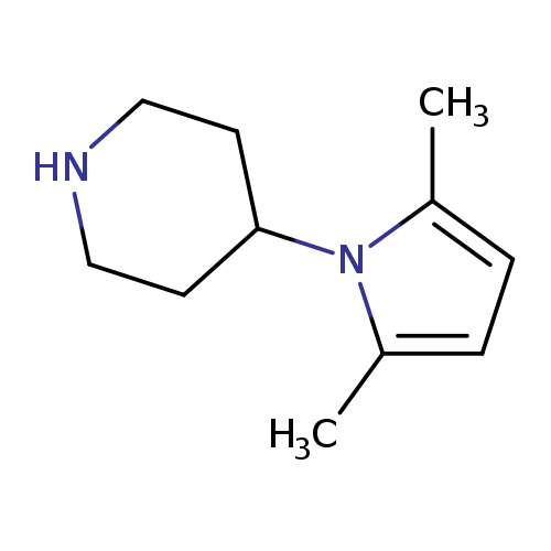 Cc1ccc(n1C1CCNCC1)C