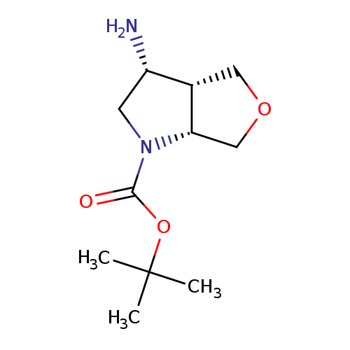 N[C@H]1CN([C@@H]2[C@H]1COC2)C(=O)OC(C)(C)C