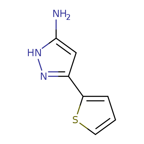 Nc1[nH]nc(c1)c1cccs1