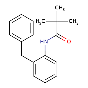 O=C(C(C)(C)C)Nc1ccccc1Cc1ccccc1