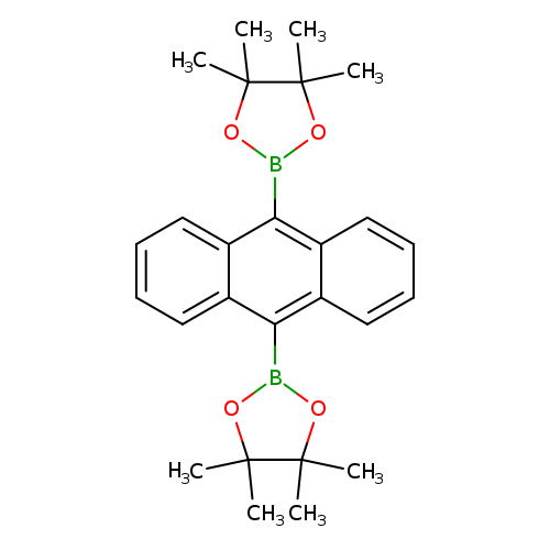 CC1(C)OB(OC1(C)C)c1c2ccccc2c(c2c1cccc2)B1OC(C(O1)(C)C)(C)C