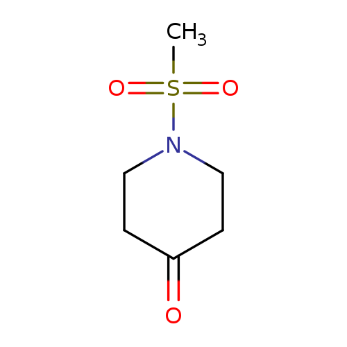 O=C1CCN(CC1)S(=O)(=O)C