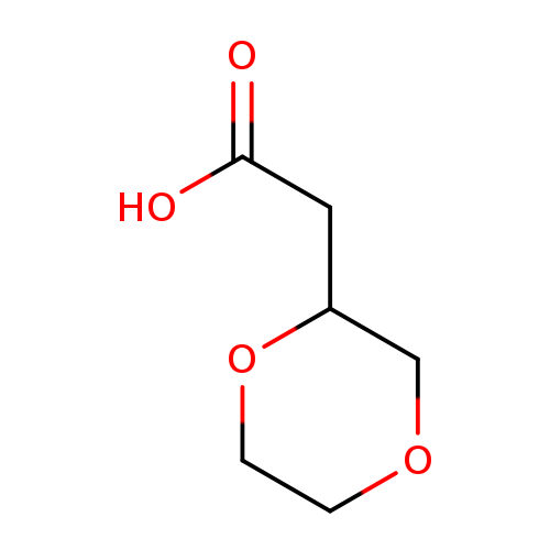 OC(=O)CC1COCCO1