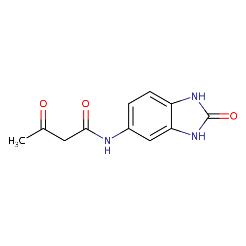 O=C(Nc1ccc2c(c1)[nH]c(=O)[nH]2)CC(=O)C