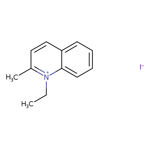 CC[n+]1c(C)ccc2c1cccc2.[I-]
