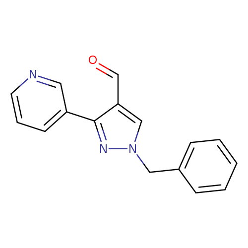 O=Cc1cn(nc1c1cccnc1)Cc1ccccc1