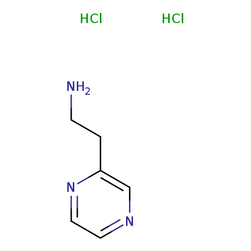 NCCc1nccnc1.Cl.Cl