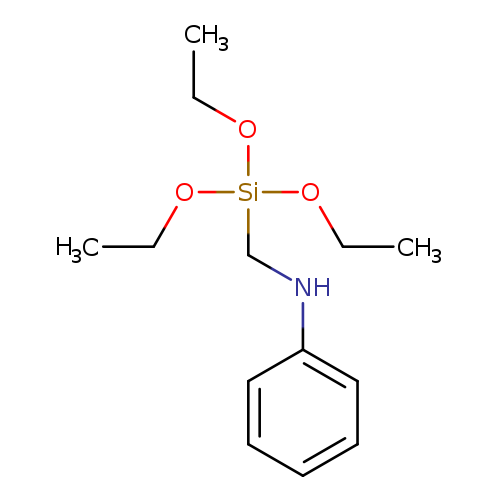 CCO[Si](CNc1ccccc1)(OCC)OCC
