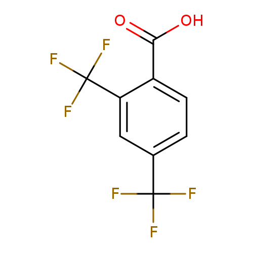 OC(=O)c1ccc(cc1C(F)(F)F)C(F)(F)F