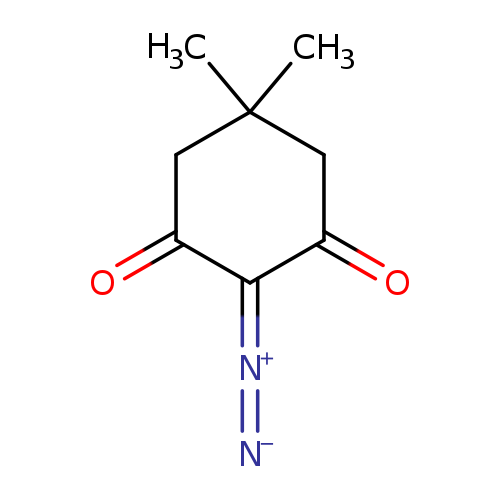O=C1CC(C)(C)CC(=O)C1=[N+]=[N-]