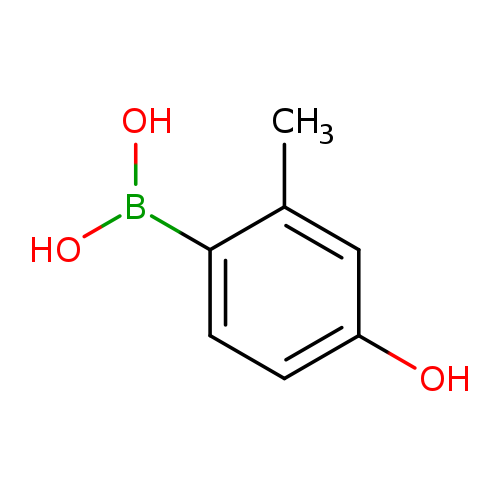 Oc1ccc(c(c1)C)B(O)O