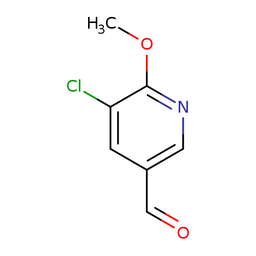 COc1ncc(cc1Cl)C=O