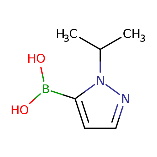 OB(c1ccnn1C(C)C)O