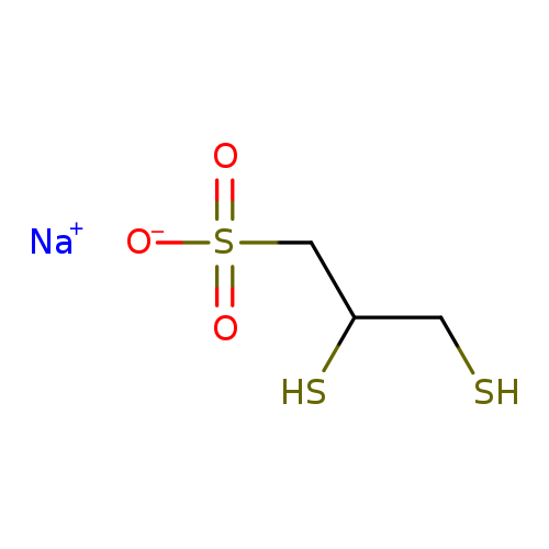 SCC(CS(=O)(=O)[O-])S.[Na+]