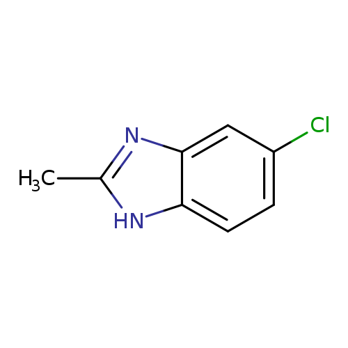 Clc1ccc2c(c1)nc([nH]2)C