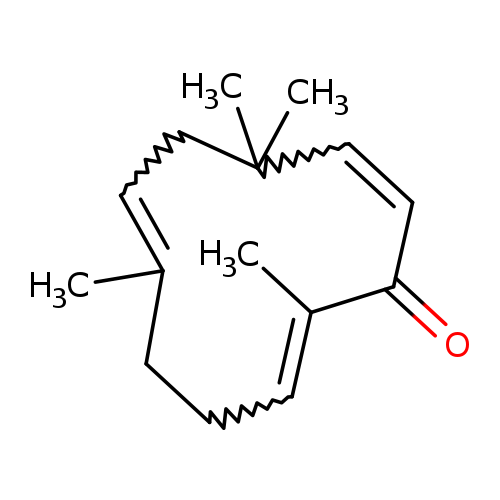 CC1=CCC(C)(C)C=CC(=O)C(=CCC1)C