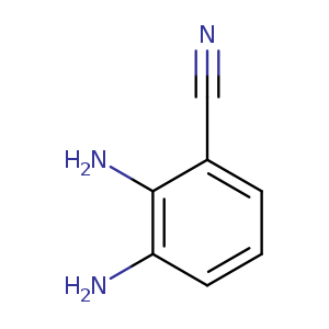 N#Cc1cccc(c1N)N
