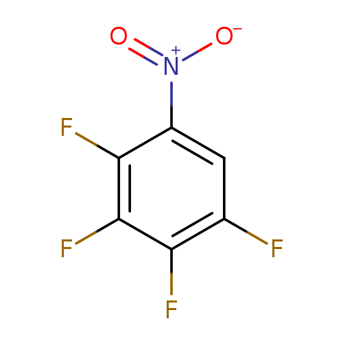 Fc1cc([N+](=O)[O-])c(c(c1F)F)F