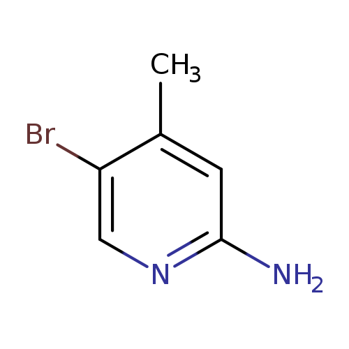 Nc1ncc(c(c1)C)Br