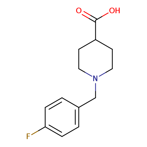 OC(=O)C1CCN(CC1)Cc1ccc(cc1)F