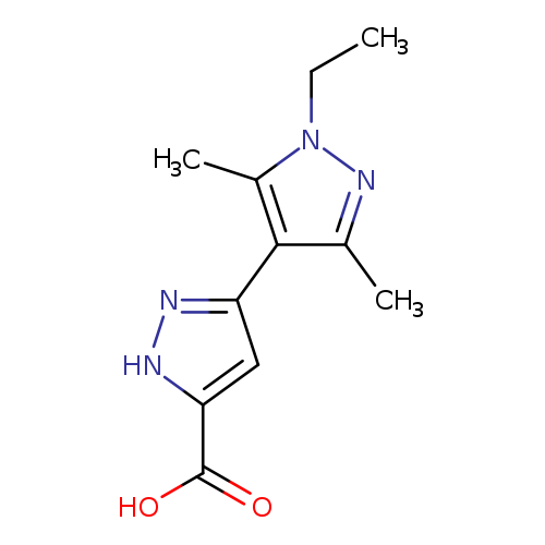 CCn1nc(c(c1C)c1n[nH]c(c1)C(=O)O)C