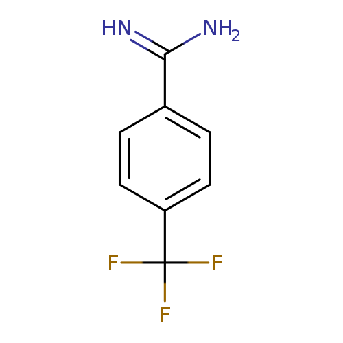 NC(=N)c1ccc(cc1)C(F)(F)F