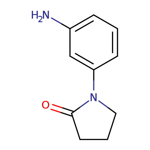Nc1cccc(c1)N1CCCC1=O