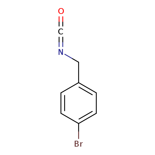 O=C=NCc1ccc(cc1)Br
