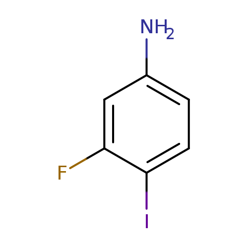 Nc1ccc(c(c1)F)I