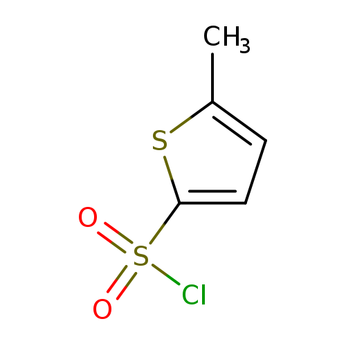 Cc1ccc(s1)S(=O)(=O)Cl