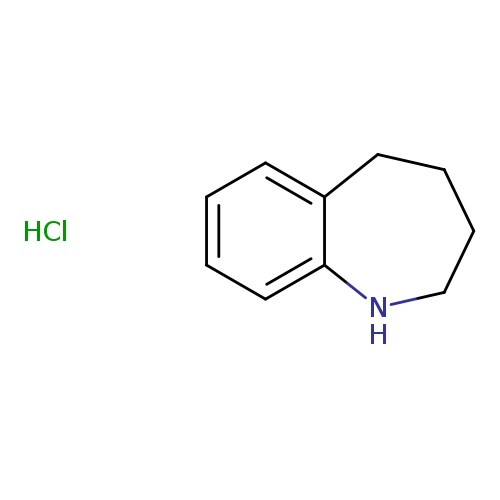 C1CNc2c(CC1)cccc2.Cl