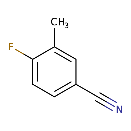 N#Cc1ccc(c(c1)C)F