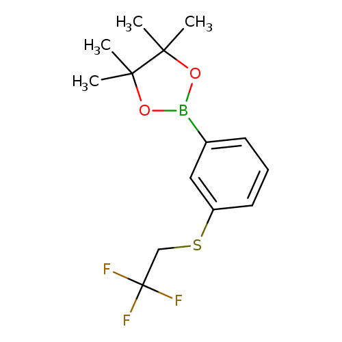 FC(CSc1cccc(c1)B1OC(C(O1)(C)C)(C)C)(F)F