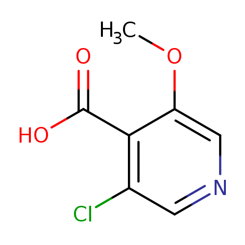 COc1cncc(c1C(=O)O)Cl