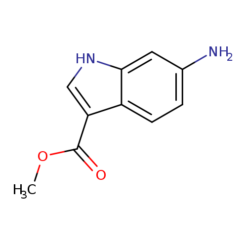 COC(=O)c1c[nH]c2c1ccc(c2)N