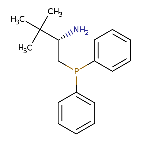 N[C@@H](C(C)(C)C)CP(c1ccccc1)c1ccccc1