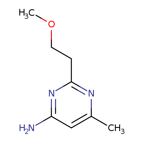 COCCc1nc(C)cc(n1)N