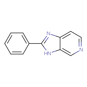 c1ccc(cc1)c1nc2c([nH]1)cncc2