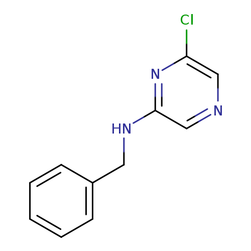 Clc1cncc(n1)NCc1ccccc1