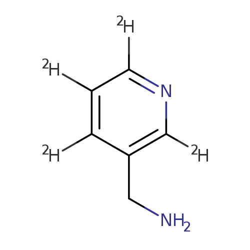 NCc1c([2H])nc(c(c1[2H])[2H])[2H]